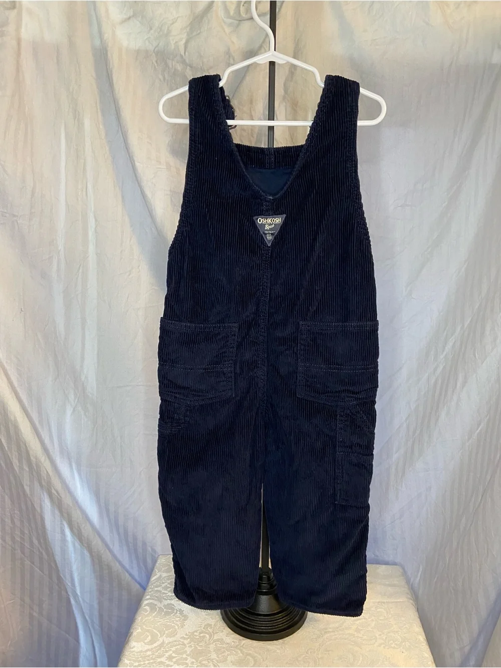 OshKosh B'gosh Dark Navy Corduroy Overalls